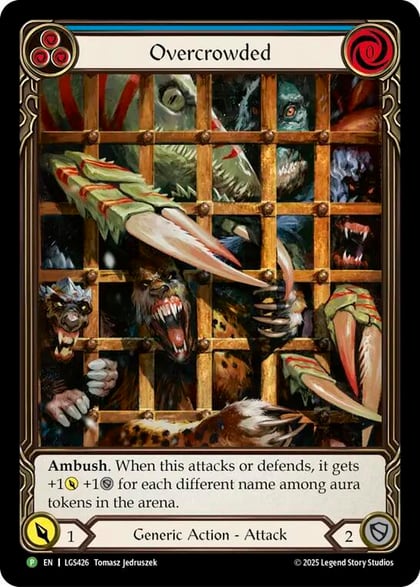 Overcrowded - LGS426, Flesh and Blood: Promo Cards LGS426