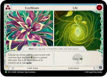 Everbloom // Life - LGS428, Flesh and Blood: Promo Cards LGS428