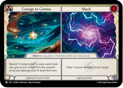 Consign to Cosmos // Shock - LGS429, Flesh and Blood: Promo Cards LGS429