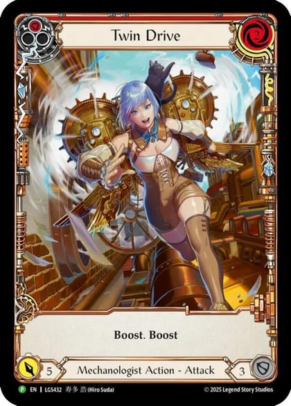 Twin Drive - LGS432, Flesh and Blood: Promo Cards LGS432