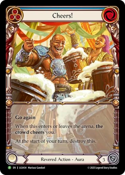 Cheers! - LGS434, Flesh and Blood: Promo Cards LGS434