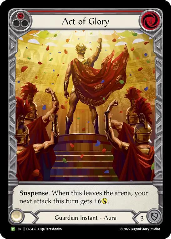 Act of Glory - LGS435, Flesh and Blood: Promo Cards LGS435