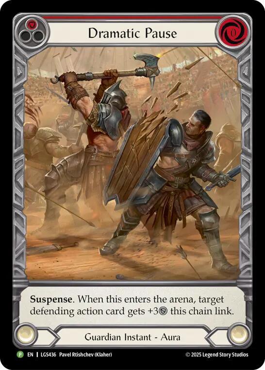 Dramatic Pause - LGS436, Flesh and Blood: Promo Cards LGS436