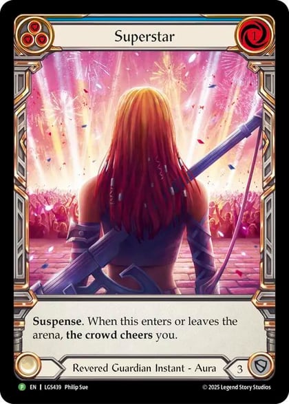 Superstar - LGS439, Flesh and Blood: Promo Cards LGS439