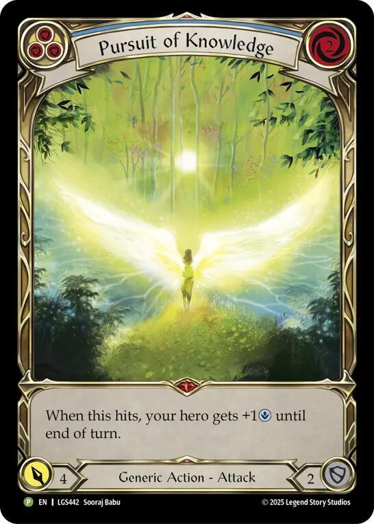 Pursuit of Knowledge - LGS442, Flesh and Blood: Promo Cards LGS442