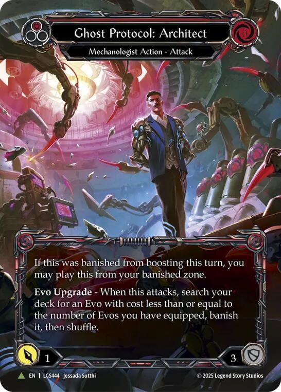 Ghost Protocol: Architect - LGS444, Flesh and Blood: Promo Cards LGS444