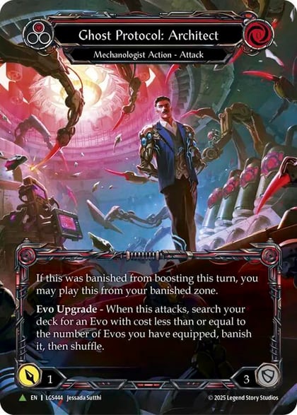 Ghost Protocol: Architect - LGS444, Flesh and Blood: Promo Cards LGS444
