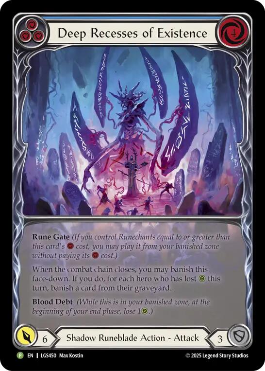 Deep Recesses Of Existence - LGS450, Flesh and Blood: Promo Cards LGS450