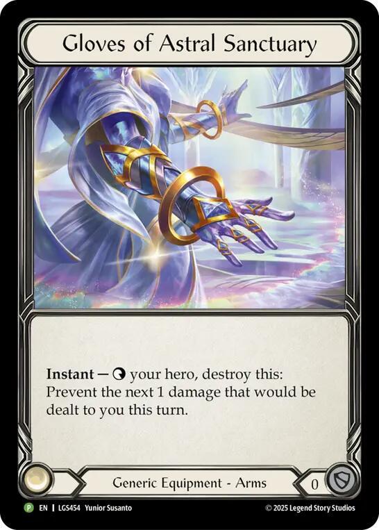 Gloves Of Astral Sanctuary, Flesh and Blood: Promo Cards LGS454