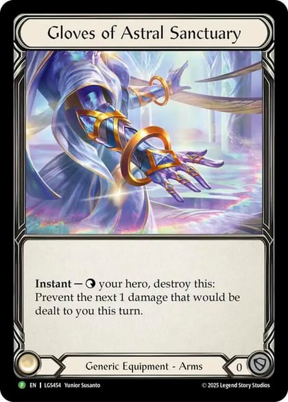 Gloves Of Astral Sanctuary, Flesh and Blood: Promo Cards LGS454