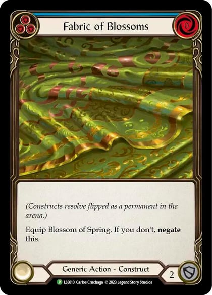 Fabric of Blossoms - LSS010, Flesh and Blood: Promo Cards LSS010