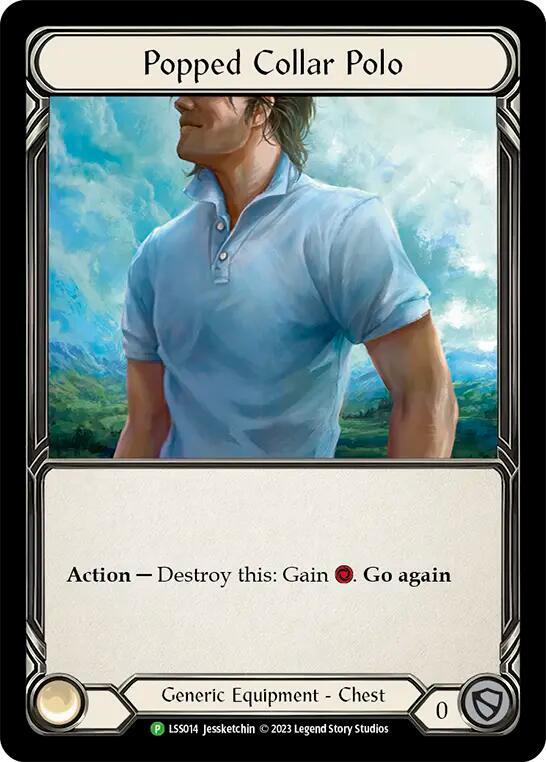 Popped Collar Polo - LSS014, Flesh and Blood: Promo Cards LSS014
