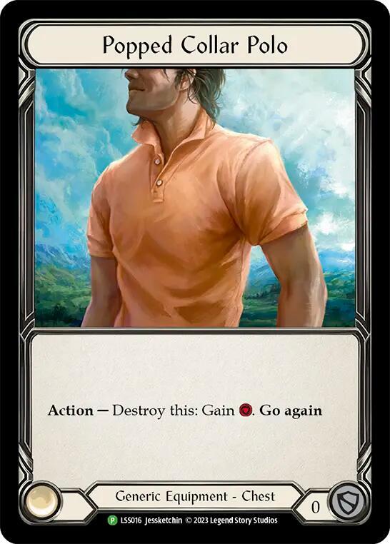 Popped Collar Polo - LSS016, Flesh and Blood: Promo Cards LSS016
