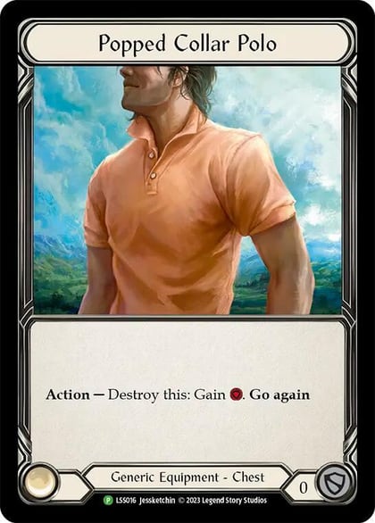 Popped Collar Polo - LSS016, Flesh and Blood: Promo Cards LSS016