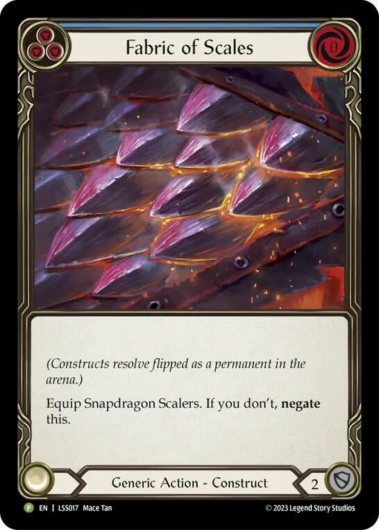 Fabric of Scales - LSS017, Flesh and Blood: Promo Cards LSS017