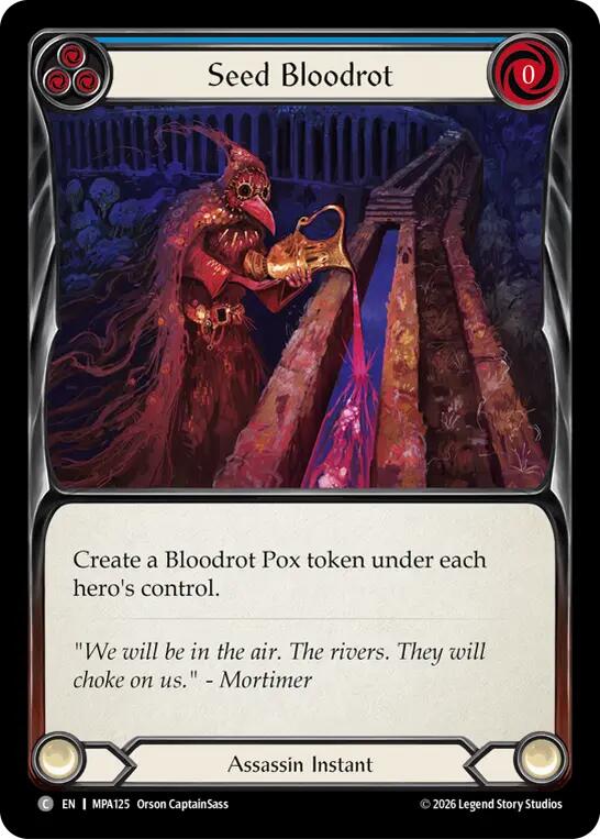 Seed Bloodrot, Flesh and Blood: Promo Cards MPA125