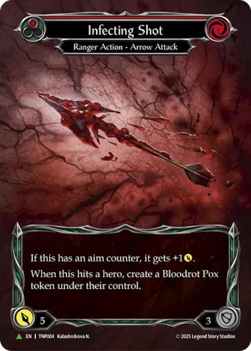 Infecting Shot (Red) (Marvel) - TNP004, Flesh and Blood: Promo Cards TNP004