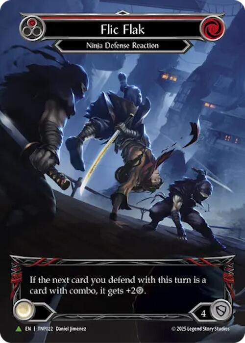 Flic Flak (Red) (Marvel) - TNP022, Flesh and Blood: Promo Cards TNP022
