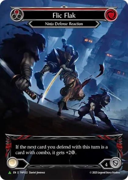 Flic Flak (Red) (Marvel) - TNP022, Flesh and Blood: Promo Cards TNP022