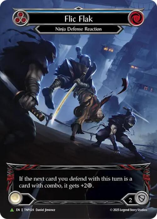 Flic Flak (Blue) (Marvel) - TNP024, Flesh and Blood: Promo Cards TNP024