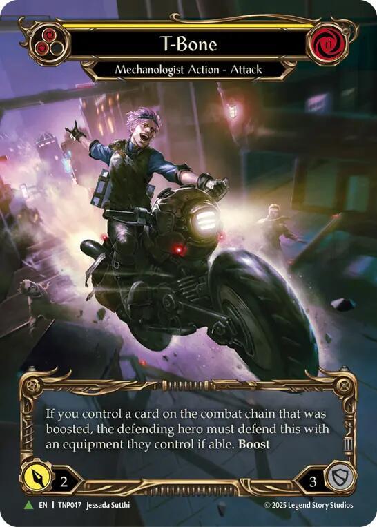 T-Bone (Yellow) (Marvel) - TNP047, Flesh and Blood: Promo Cards TNP047
