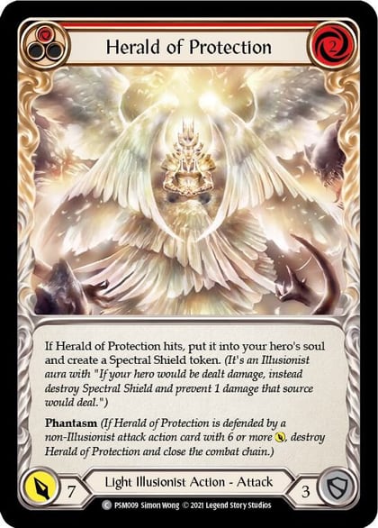 Herald of Protection (Red), Blitz Deck: Monarch - Prism PSM009