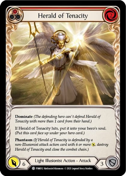 Herald of Tenacity (Red), Blitz Deck: Monarch - Prism PSM012