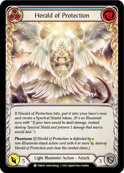 Herald of Protection (Blue), Blitz Deck: Monarch - Prism PSM016