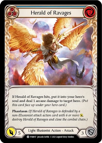 Herald of Ravages (Blue), Blitz Deck: Monarch - Prism PSM017