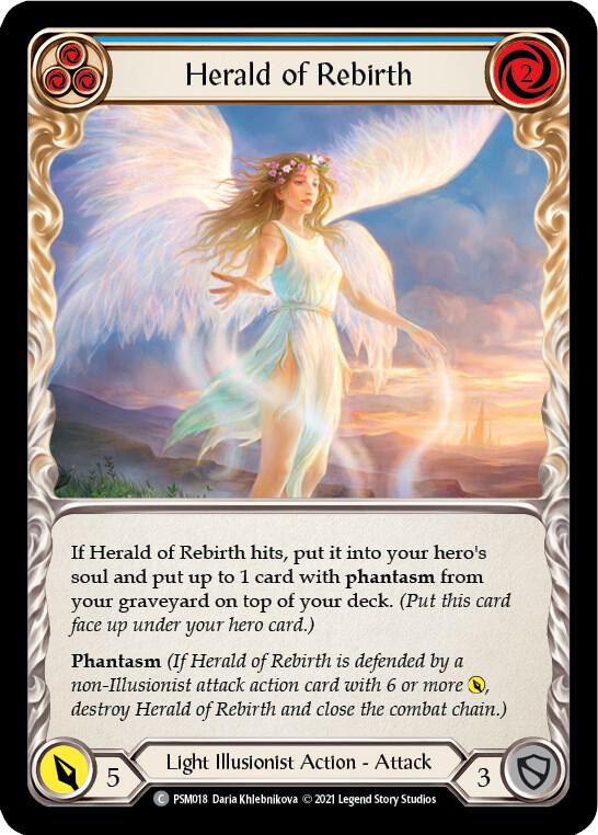 Herald of Rebirth (Blue), Blitz Deck: Monarch - Prism PSM018