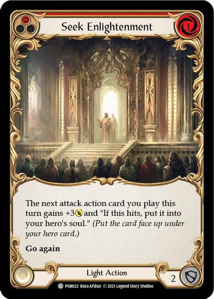 Seek Enlightenment (Red), Blitz Deck: Monarch - Prism PSM022