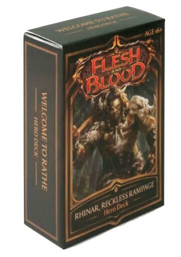 Hero Decks: Welcome to Rathe - Rhinar [1st Edition], Hero Deck: Rhinar P224719