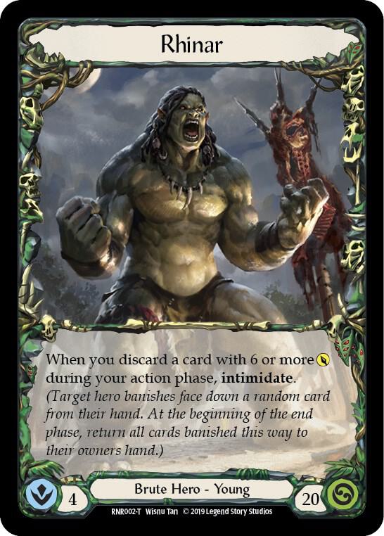 Rhinar, Hero Deck: Rhinar RNR002