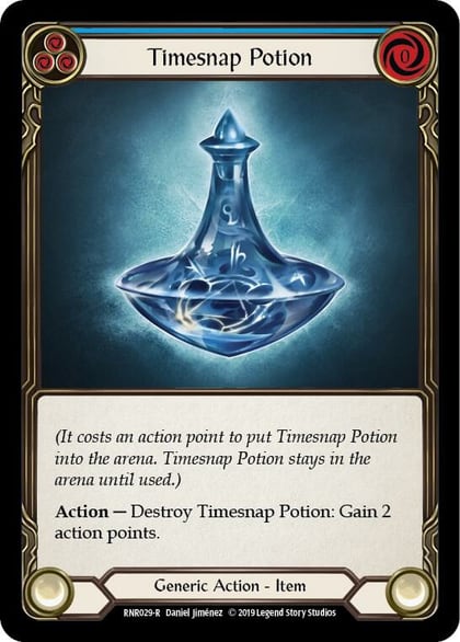 Timesnap Potion, Hero Deck: Rhinar RNR029