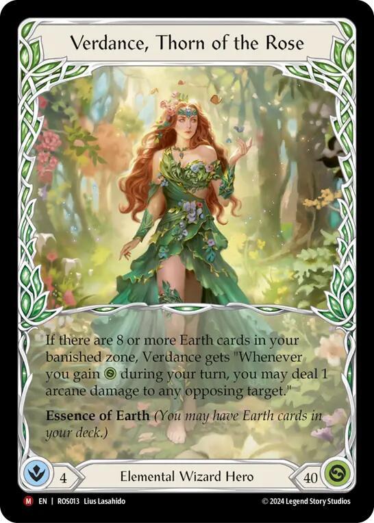 Verdance, Thorn of the Rose, Rosetta ROS013