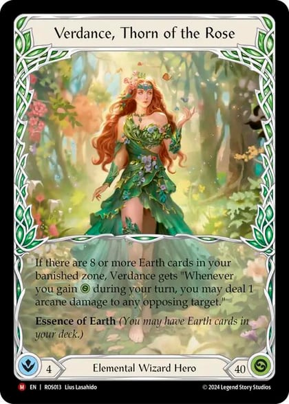 Verdance, Thorn of the Rose, Rosetta ROS013