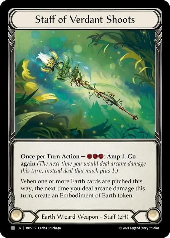 Staff of Verdant Shoots, Rosetta ROS015