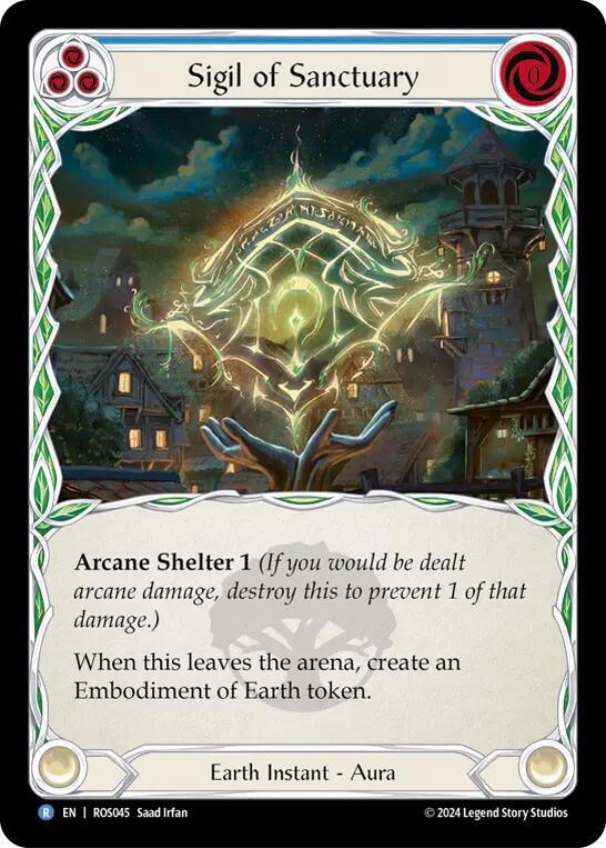 Sigil of Sanctuary, Rosetta ROS045