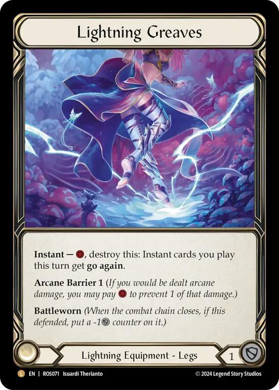 Lightning Greaves, Rosetta ROS071