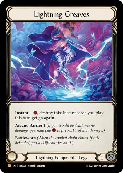 Lightning Greaves, Rosetta ROS071