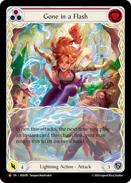 Gone in a Flash (Extended Art), Rosetta ROS076