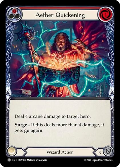 Aether Quickening (Red), Rosetta ROS183