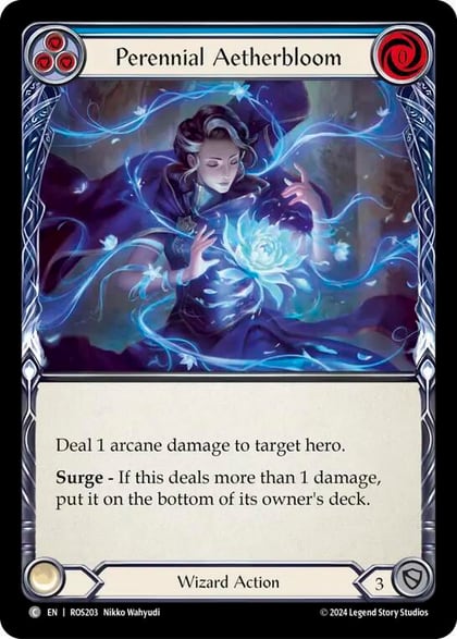 Perennial Aetherbloom (Blue), Rosetta ROS203