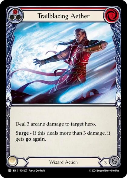 Trailblazing Aether (Red), Rosetta ROS207