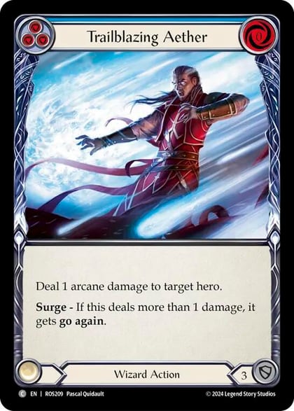 Trailblazing Aether (Blue), Rosetta ROS209
