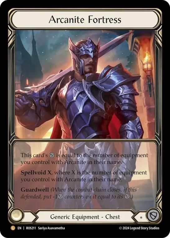 Arcanite Fortress (Extended Art), Rosetta ROS211