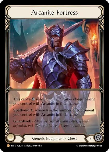 Arcanite Fortress (Extended Art), Rosetta ROS211