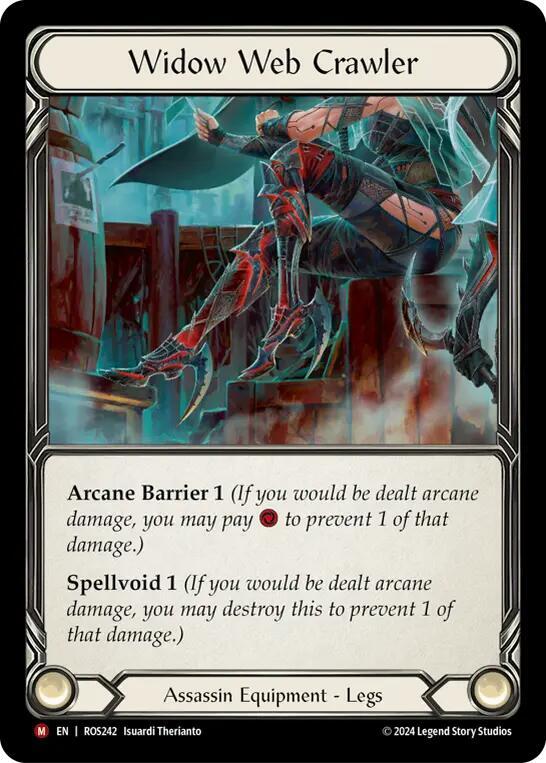 Widow Web Crawler, Rosetta ROS242