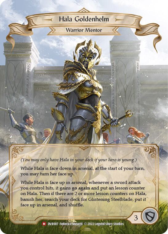 Hala Goldenhelm, Classic Battles: Rhinar vs Dorinthea DVR007