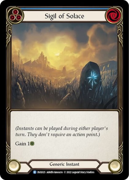 Sigil of Solace, Classic Battles: Rhinar vs Dorinthea DVR025